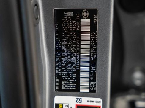 New 2026 Toyota Camry SE FWD image 38