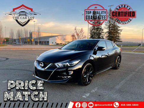 Used 2017 Nissan Maxima SR w/ Midnight Edition image 1