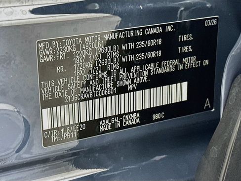 Certified 2026 Toyota RAV4 XLE Premium w/ Weather Package AWD/4WD image 31
