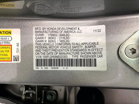 Used 2022 Honda Civic LX image 32