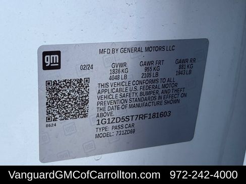 Used 2024 Chevrolet Malibu LT FWD image 32