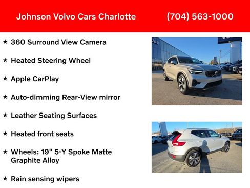 Certified 2023 Volvo XC40 B5 Plus w/ Driver Assist Package image 9