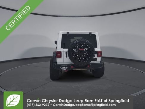 Certified 2021 Jeep Wrangler Unlimited Rubicon AWD/4WD image 12