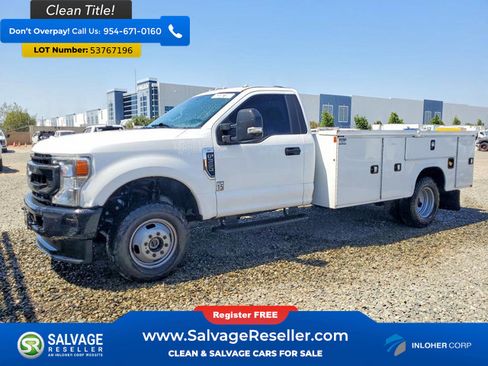 Used 2020 Ford F350 XL w/ Power Equipment Group AWD/4WD image 1