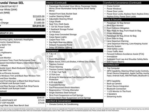 Certified 2026 Hyundai Venue SEL FWD image 29