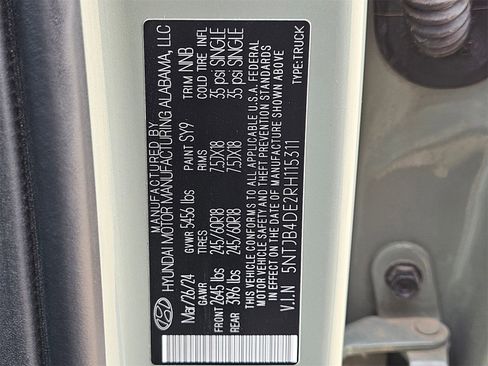 Used 2024 Hyundai Santa Cruz SEL image 25