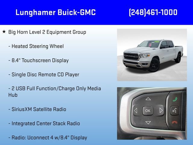 Used 2019 RAM 1500 Big Horn AWD/4WD image 24