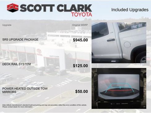 Used 2020 Toyota Tundra SR5 w/ SR5 Upgrade Package AWD/4WD image 8