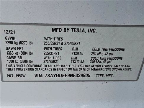 Used 2022 Tesla Model Y Performance image 15