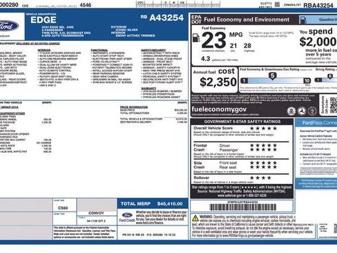 Used 2024 Ford Edge SEL w/ Convenience Package AWD/4WD image 20