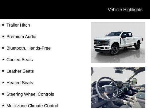 Used 2025 Ford F350 Platinum w/ FX4 Off-Road Package AWD/4WD image 16