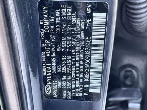 Used 2019 Hyundai Kona Limited w/ Cargo Package image 22