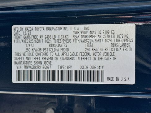 Used 2024 MAZDA CX-50 AWD 2.5 S w/ Preferred Package image 12