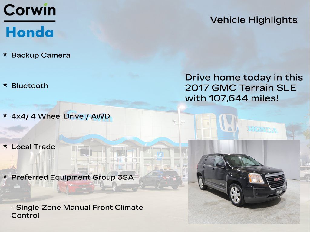 Used 2017 GMC Terrain SLE AWD/4WD image 6