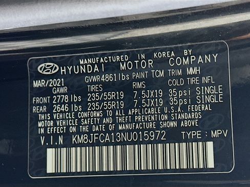 Used 2022 Hyundai Tucson SEL AWD/4WD image 12
