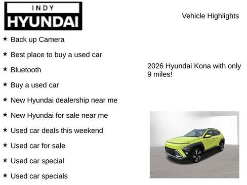 New 2026 Hyundai Kona Limited AWD/4WD image 8