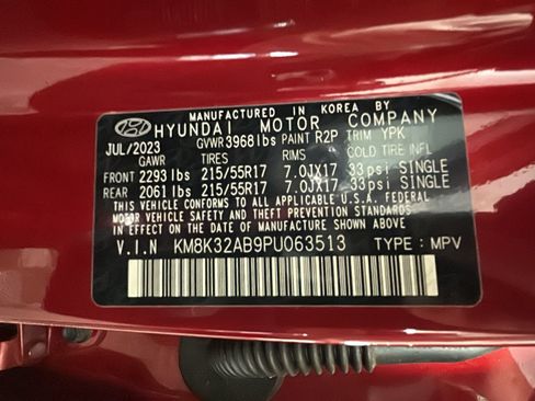 Certified 2023 Hyundai Kona SEL w/ Convenience Package FWD image 11