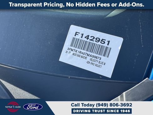 Used 2026 Ford Mustang Mach-E Select RWD image 35