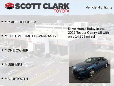 Used 2025 Toyota Camry LE image 12