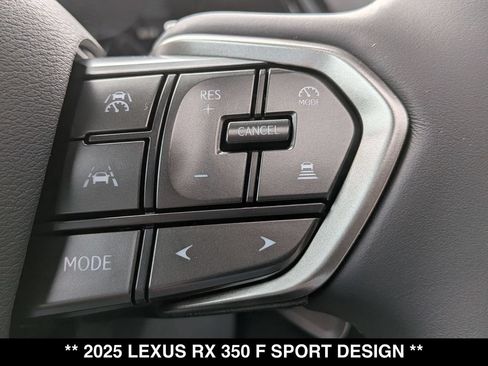Used 2025 Lexus RX 350 F Sport w/ Convenience Package AWD/4WD image 7
