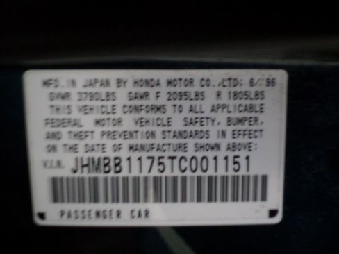 Used 1996 Honda Prelude image 12