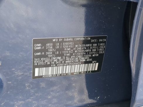 Certified 2024 Subaru Outback Touring AWD/4WD image 37