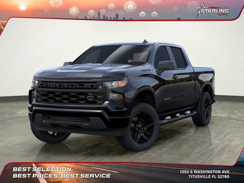New 2026 Chevrolet Silverado 1500 Custom w/ Turbomax Blackout Package image 1