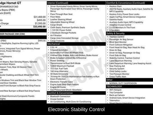 Used 2024 Dodge Hornet GT image 9