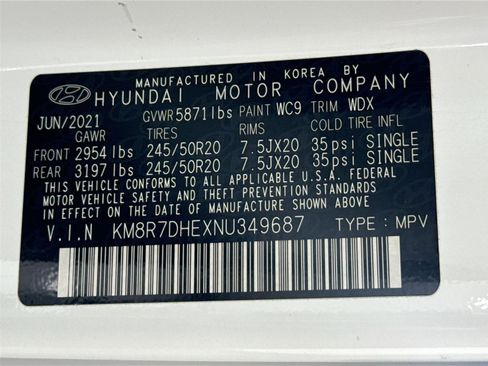 Used 2022 Hyundai Palisade Calligraphy AWD/4WD image 48