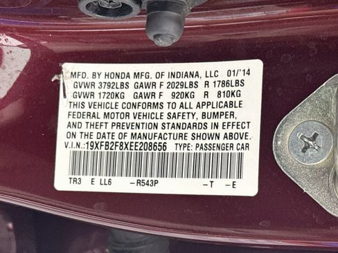 Used 2014 Honda Civic EX image 29