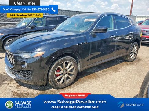Used 2017 Maserati Levante w/ Luxury Package AWD/4WD image 1