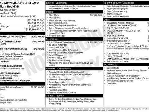 Used 2025 GMC Sierra 3500 AT4 w/ AT4 Premium Plus Package AWD/4WD image 5