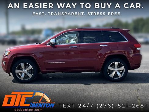 Used 2015 Jeep Grand Cherokee Overland w/ Advanced Technology Group AWD/4WD image 4