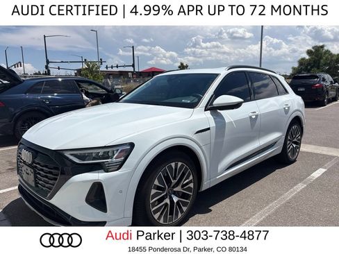 Used 2024 Audi Q8 e-tron Premium Plus w/ Premium Plus Package AWD/4WD image 1