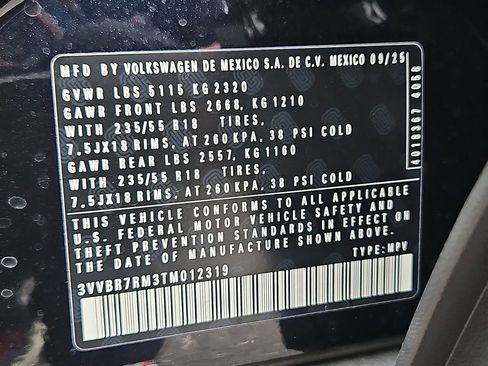 New 2026 Volkswagen Tiguan S image 16