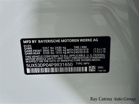 Certified 2023 BMW X3 xDrive30i w/ Premium Package image 33