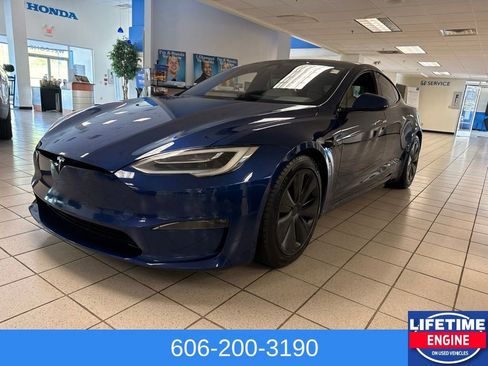 Used 2021 Tesla Model S Plaid AWD/4WD image 1