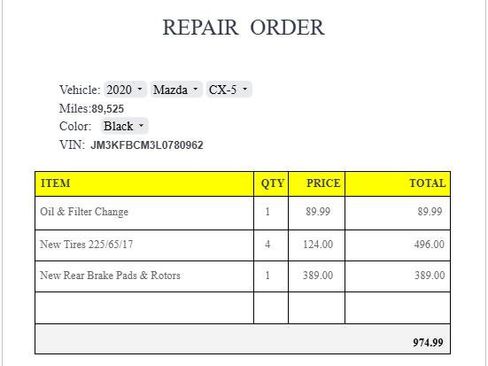 Used 2020 MAZDA CX-5 Touring image 28