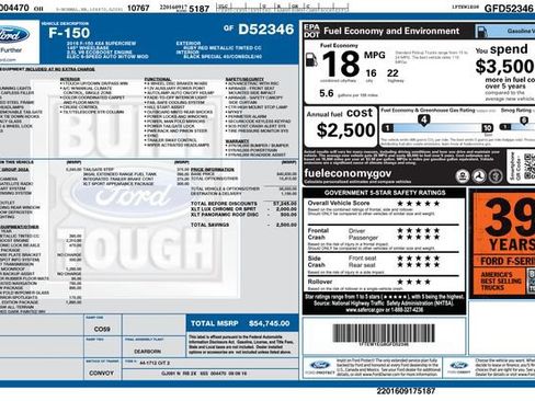 Used 2016 Ford F150 XLT w/ Equipment Group 302A Luxury image 13