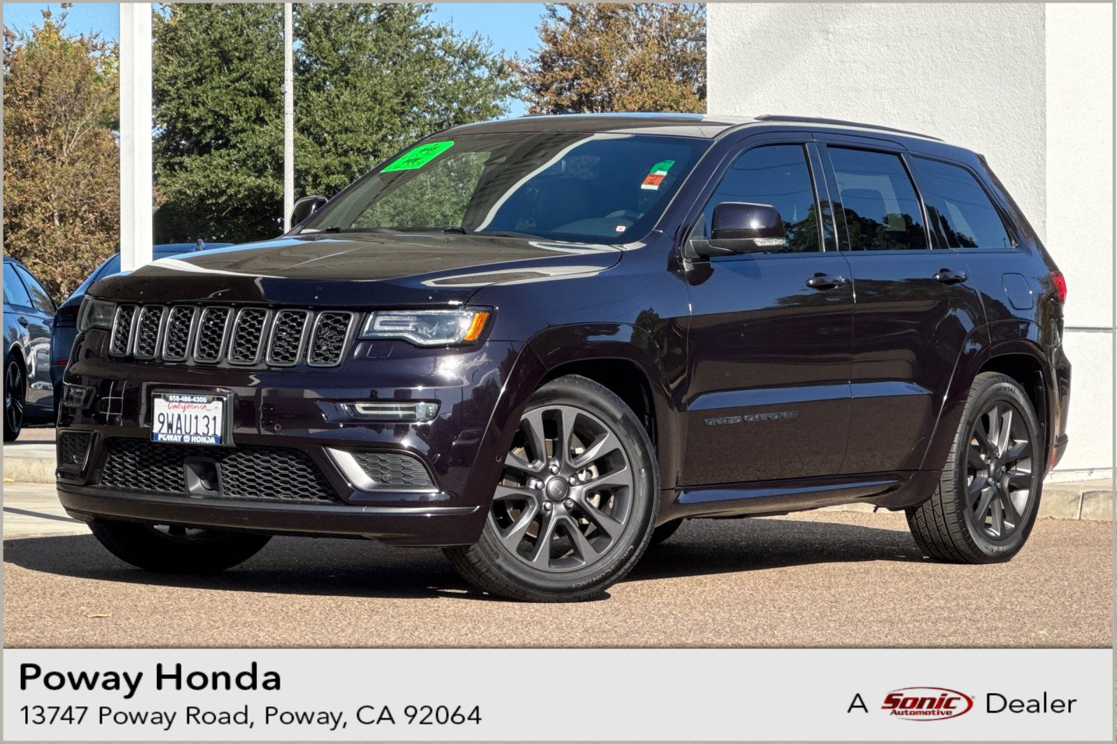 Used 2018 Jeep Grand Cherokee High Altitude AWD/4WD image 1
