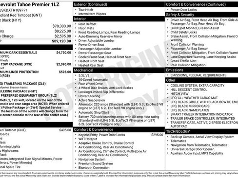 New 2026 Chevrolet Tahoe Premier image 26