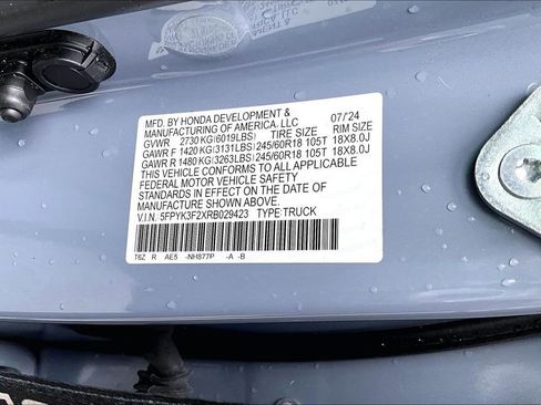 Certified 2024 Honda Ridgeline Sport+ image 14