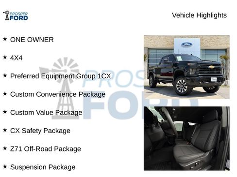 Used 2024 Chevrolet Silverado 2500 Custom w/ Custom Value Package AWD/4WD image 5
