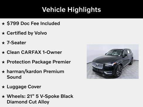 Used 2024 Volvo XC90 B6 Plus w/ Protection Package Premier image 5