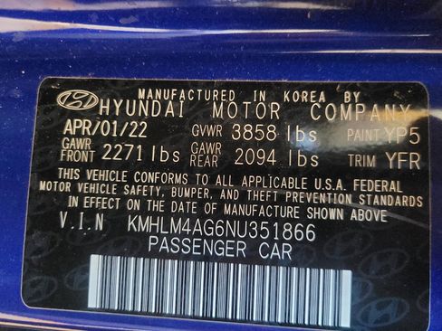 Used 2022 Hyundai Elantra SEL w/ Cargo Package FWD image 33