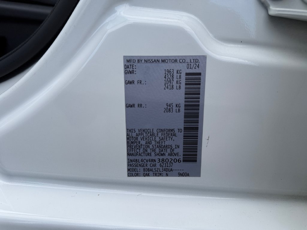 Used 2024 Nissan Altima 2.5 SR FWD image 20