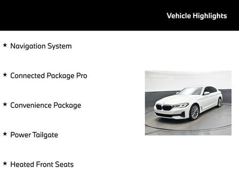 Used 2023 BMW 530i w/ Convenience Package image 5