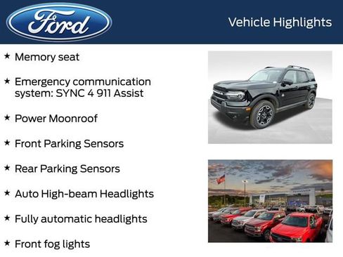 New 2025 Ford Bronco Sport Outer Banks w/ Outer Banks Tech Package+ AWD/4WD image 8