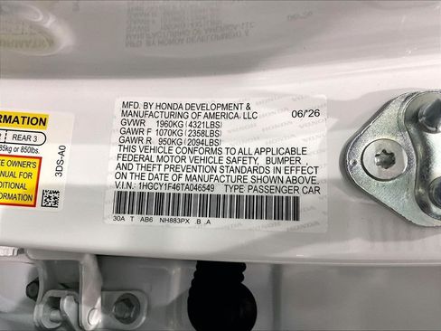 New 2026 Honda Accord SE image 17
