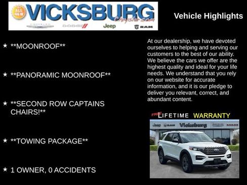 Used 2021 Ford Explorer XLT w/ Equipment Group 202A AWD/4WD image 13